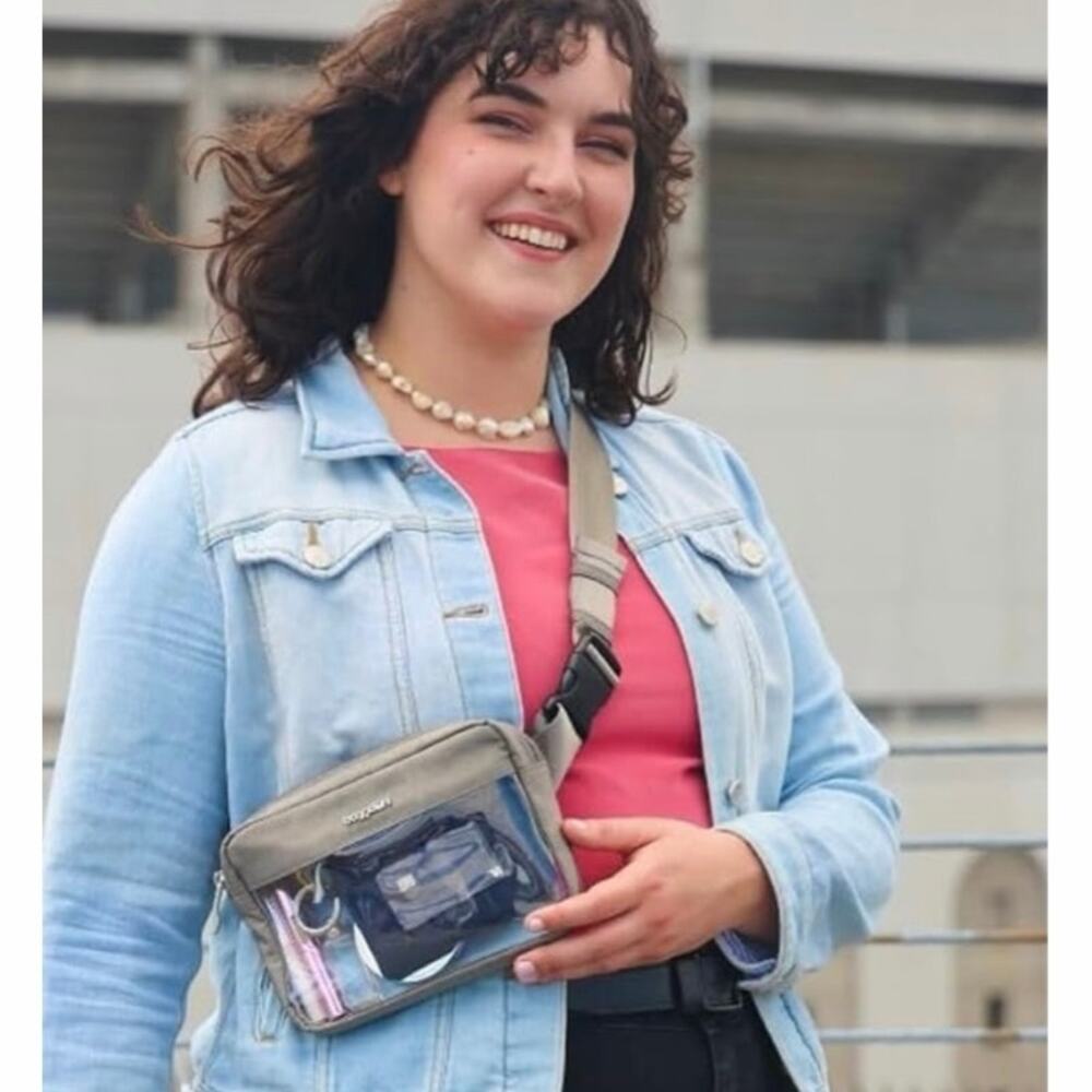 Baggallini Clear Stadium Belt Bag Fanny Pack